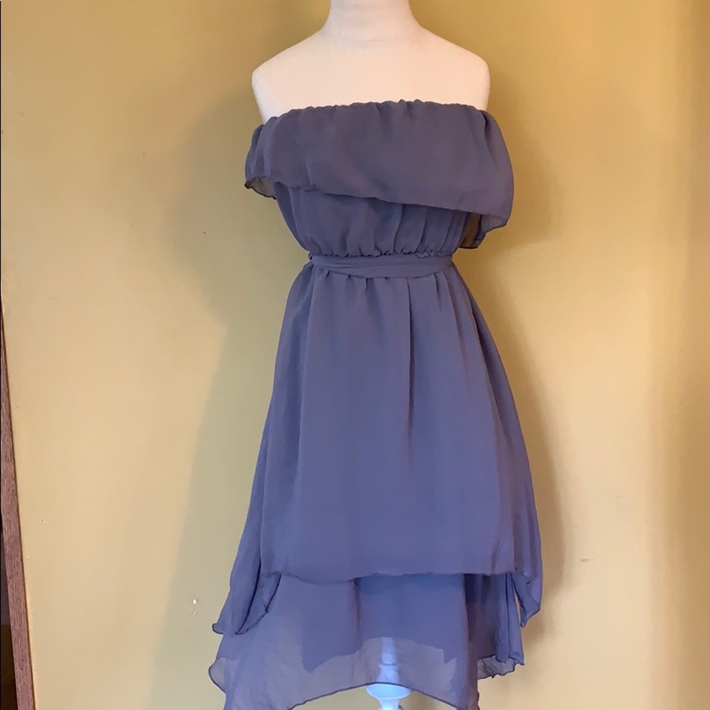 Flowy Gray Dress